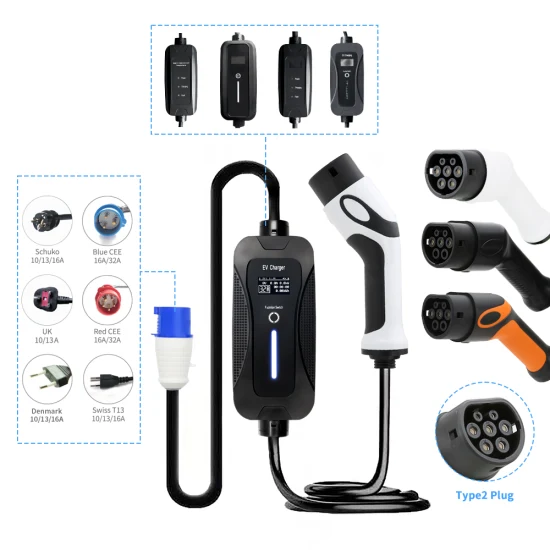 Customized IEC 62196 OEM Portable EV Charger Car Charger